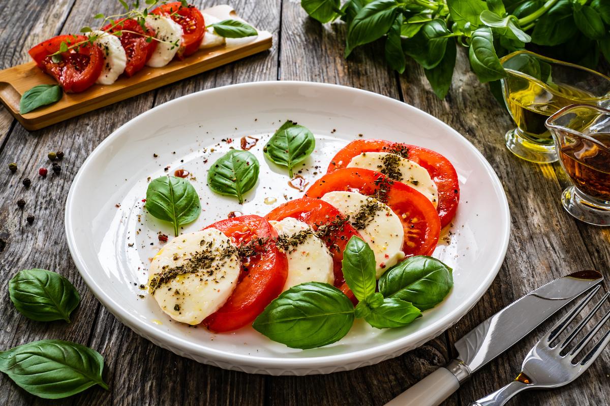 Régime tomate – salade caprese