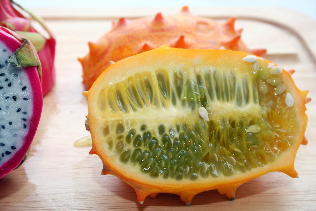 fruit exotique : kiwano